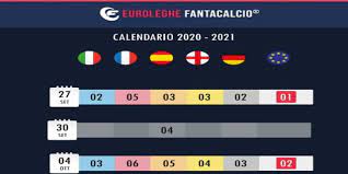 En esta página web encontrarás calendarios anuales para 2021 entre otros los calendarios del 2022 y 2023. Euroleghe Arriva Il Calendario 2020 2021 Il Dettaglio Delle 30 Giornate