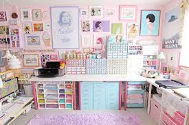 Room Tour My Office Craft Room Craft Room Office Room Diy
