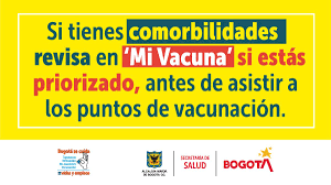En estas etapas se ha dado prioridad a las personas mayores de 65 años, a los profesionales de la salud, a los médicos residentes y a algunos miembros de las fuerzas la herramienta se puede consultar, de manera gratuita, en la página web de 'mi vacuna'; Secretaria Distrital De Salud On Twitter Antes De Asistir Al Punto De Vacunacion De Tu Eps O A Un Centro Comercial Verifica Que Te Encuentres Priorizado En El Portal Mi Vacuna Etapa 3