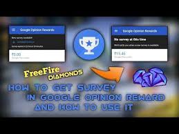 Sadly today garena rewards you have not released any new code, return to this website tomorrow, we will update it day after day. Freefire Diamonds How To Get Survey In Google Opinion Reward And How To Use It Freefire Youtube