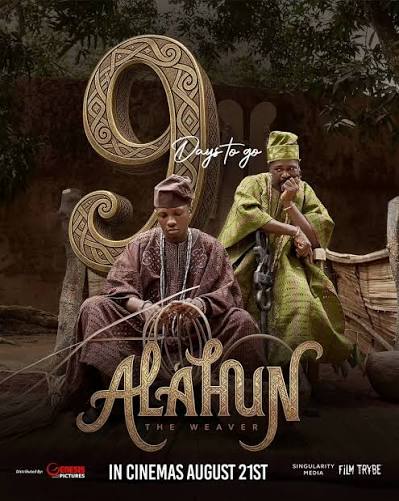 9 days to go… 🧵✨ The story is almost ready to unfold. The secrets, the tradition, the destiny — ALAHUN: THE WEAVER awaits. In cinemas August 21st. 🎬 #AlahunTheWeaver #GenesisCinemas #ComingSoo