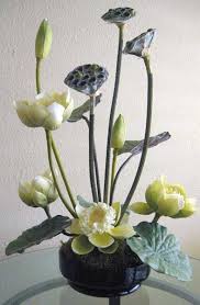 Silk Water Lilies Flower Arrangements Artificial Flower Arrangements Artificial Flowers