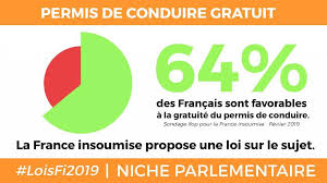 Le coût total du permis de conduire comprendra donc ce délai d'attente. Proposition De Loi De La France Insoumise Pour La Creation D Un Permis De Conduire Public Gratuit