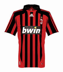 Zlatan's man utd transfer hint! Ac Milan 2007 08 Heimtrikot