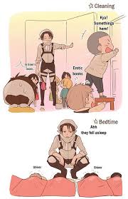 A collection of the top 43 levi attack on titan wallpapers and backgrounds available for download for free. If Hanji And Levi Were To Have Kids Attack On Titan Amino