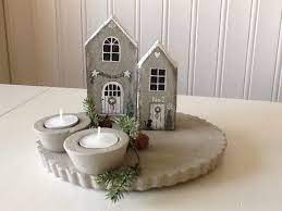 fur die hauser ein getrappel zuschneiden diy weihnachten deko dekoration