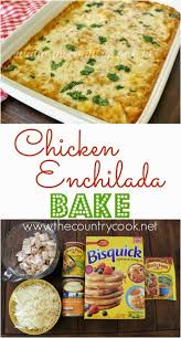 Bisquick Chicken Enchilada Bake Recipe Bisquick Recipes Dinner Bisquick Recipes Chicken Enchilada Bake