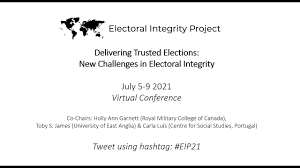 After months of speculation, the 2021 canadian federal election is officially on. 2021 Lisbon Workshop The Electoral Integrity Project Eip