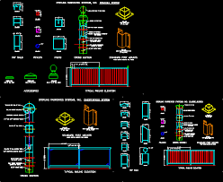 A handrail is a rail that is designed to be grasped by the hand so as to provide stability or support. Details Railings Of Handrails Dwg Detail For Autocad Designs Cad
