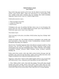 Maybe you would like to learn more about one of these? Teknik Penulisan Cerpen Pdf
