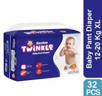 Savlon Twinkle Baby Pant Diaper Up to 8 Kg Small 42 pcs
