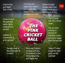Let''s be honest this is not a 5 day test pitch !! India Vs England Day And Night Test Everything You Need To Know About The Pink Ball Test Cricket News Times Of India