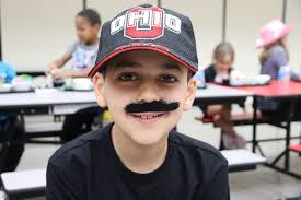 It's Mustache Day at Schnell! It's one of the fun spirit day activities  happening this week as we get closer to Homecoming. The theme this year is  A Night in Paris.