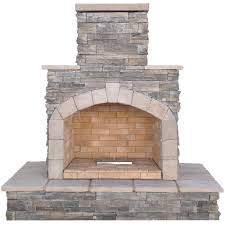 Find great deals on ebay for propane outdoor fireplace. Cal Flame 78 In Stone Veneer Propane Gas Outdoor Fireplace Frp908 3 Na The Home Depot