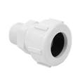 Plastic pipe compression fittings