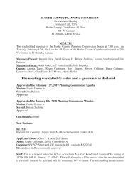 The meeting was called to order and a quorum was declared