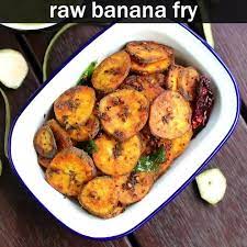 Hebbar S Kitchen On Instagram Raw Banana Fry Recipe Vazhakkai Fry Full Recipe Bit Ly 2qlvd4f Clickable Link Hebba Raw Banana Recipes Indian Food Recipes