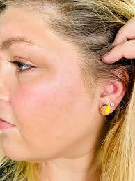 Wood and Resin Earrings: Unique Handmade Studs (color Options)