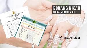 Selesai isi borang permohonan nikah Borang Nikah Ini Cara Mohon Isi Borang Nikah Online Mengikut Negeri
