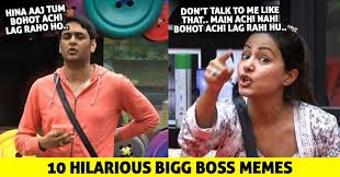 Watch video online bigg boss 14 17th october 2020 live episode 15 reality show premier. Are You A Bigg Boss Fan You Will Relate To These Memes Iwmbuzz