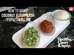 Green plantain fufu or swallow is a healthy. Pin On Nigerian Food