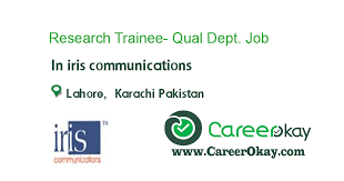Research Trainee Qual Dept Https Www Careerokay Com Job Job Listings Research Trainee Qual Dept Iris Communications 91431 With Images Executive Jobs Marketing Jobs Job