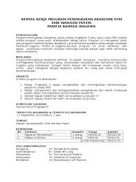 2.0 latar belakang program motivasi kecemerlangan tahun 6 ini dirancang bagi meningkatkan motivasi. Kertas Kerja Bengkel Spm
