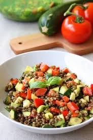 Salade De Lentilles Aux Legumes Et Oeuf Mollet Amandine Cooking Recettes De Cuisine Salade De Lentilles Recette Salade