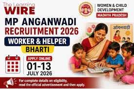 MP Anganwadi Recruitment 2026: Apply Online July 1–13