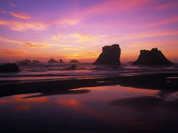 Bandon Oregon Beach Sunset Portrait Background 1600x1200 Wallpaper Teahub Io