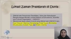 Lukisan gua dan ukiran kayu merupakan cara komunikasi untuk menyampaikan maklumat tentang kehidupan mereka. Sejarah Tingkatan 1 Bab 3 Zaman Prasejarah Subtopik 3 2 Lokasi Zaman Prasejarah Youtube