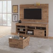 Conheça os modelos de rack com painel e escolha aquele que. Sala De Estar Com Rack Painel E Mesa De Centro Valencia Ii Artely Rustico Menor Preco Com Cupom