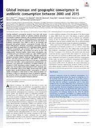 • c ollect baseline data on the use of antibiotics in nys food animals in 2018 to assess trends in antibiotic use carb: Pdf Global Increase And Geographic Convergence In Antibiotic Consumption Between 2000 And 2015