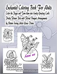 I made mine from our cute monster vector pack. Enchanted Coloring Book For Adults Color The Pages And Turn Them Into Lovely Greeting Cards Pretty Flower Pots With Floral Bouquet Arrangements By Nature Loving Artist Grace Divine Amazon De Divine Grace Fremdsprachige