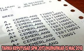 Keputusan spm 2020 diumumkan pada 10 jun ini. Tarikh Keputusan Spm 2017 Diumumkan 15 Mac 2018