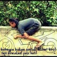 Bahagia Itu Dirasakan Pake Hati Gambar Lucu Lucu Humor Lucu