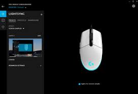 Since the g203 lightsync prioritizes a lightweight physical design over all else, there aren't many extra bells and whistles. Logitech G203 Lightsync Rgb Gaming Maus Mit 6 Tasten