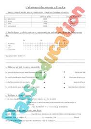 Exercice L Alternance Des Saisons Ce2 Cycle 2 Pass Education Ce2 Ce1 Passe Compose