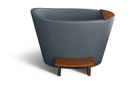 (via cathy schwabe architecture) 2. áˆ Aquatica True Ofuro Concrete Textures Freestanding Stone Japanese Soaking Bathtub Buy Online Best Prices