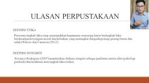 Kita sering mendengar bagaimana segelintir penjawat awam meminta atau menerima rasuah untuk memudahkan sesuatu proses yang melibatkan kepentingan umum. Kepincangan Etika Dan Integriti Penjawat Awam Youtube