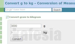 1 kilogram (kg) is equal to 1000 grams (g). 1 Kg Berapa Gram 1 Gram Berapa Kg