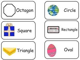 Check spelling or type a new query. Object Shapes Printable Picture Word Flash Cards Preschool Flashcards