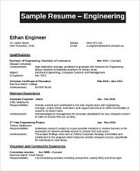 Dedicated electrical engineer with ten years' experience in developing electrical systems and managing all aspects of projects' life cycle, offering the following. Free 9 Sample Engineer Resume Templates In Ms Word Pdf