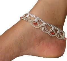 Silver Anklets Halhal Boncuklu Halhal Moda Taki
