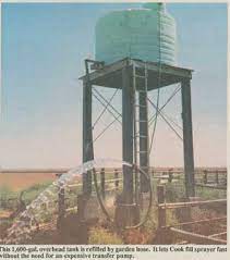 Water towers are large, elevated tanks of water that are essential for the distribution of clean water to many communities across the globe. Farm Show Magazine The Best Stories About Made It Myself Shop Inventions Farming And Gardening Tips Time Saving Tricks The Best Farm Shop Hacks Diy Farm Projects Tips On Boosting Your Farm Income