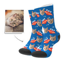 Wear with pride or pass on for the perfect gift. Face Socks Custom Socks Personalized Socks Cat Mom Myfacesocks