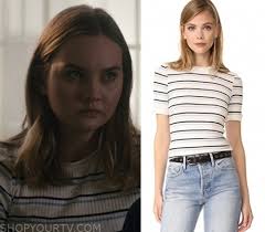 The axe falls on light as a feather despite 'creative plans' for a third season which will. Light As A Feather Season 2 Episode 3 Mckenna S Striped Knit Top Shop Your Tv