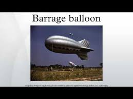 The design of the kite balloon, having a shape and cable bridling which stabilise the balloon and reduce drag, meant that it could be operated with more wind than a circular balloon could. Barrage Balloon Youtube
