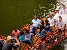Unlike the book, the film fatherhood addresses black maternal mortality, stereotypes about black fatherhood and black joy. Kevin Hart Took A Swan Boat Ride While Filming Scenes For Fatherhood In Boston