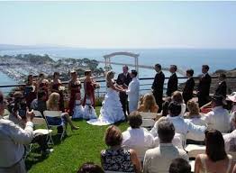 dana point chart house wedding lock and key wedding